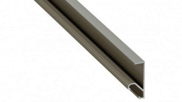 LED Alumínium Profil Polcél világításhoz [Q18] Bronz 1 méter