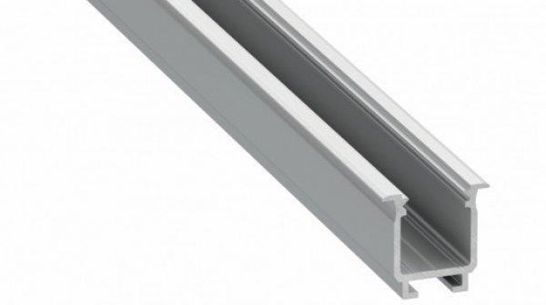 LED Alumínium Profil Beépíthető Mély Horonnyal [W] Ezüst 2,02 méter