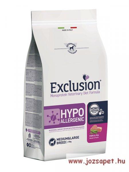 Vet Exclusion Hypoallergenic Pork & Pea Medium/Large 2kg