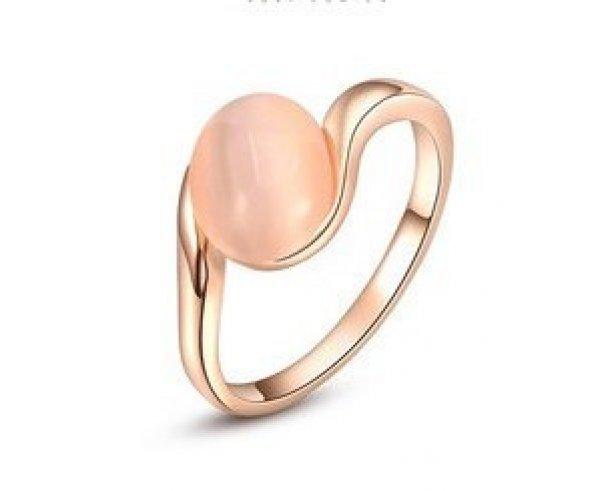"Henna" opál rose gold gyűrű"