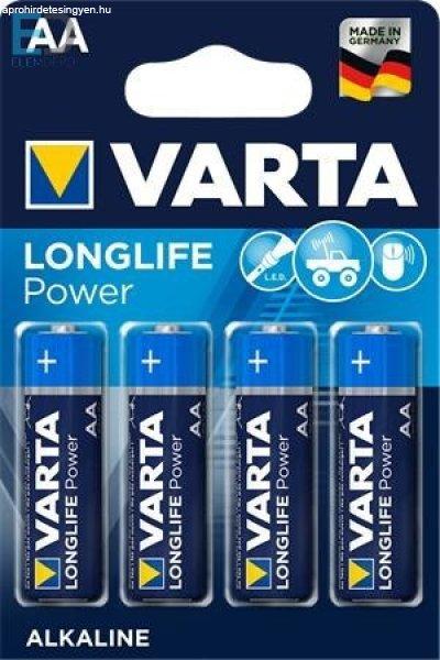 Varta Longlife Power AA LR6 Bl4 (4906) NEW (1 db ceruza elem )