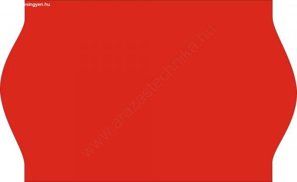 26x16mm piros ORIGINAL árazócímke