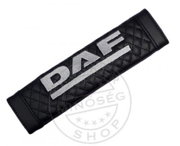 Daf biztonsági öv párna fekete steppelt