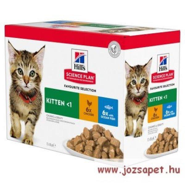 SP Feline Kitten CiG 12x85g alutasakos eledel kölyök cicának