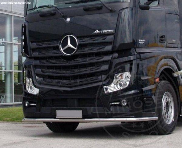 Mercedes Actros MP4 / MP5 inox lökhárító konzol széles fülke