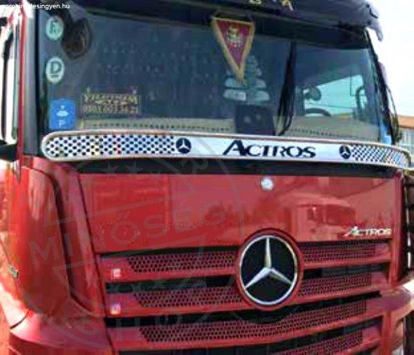 Mercedes MP4 / MP5 inox díszrács a szélvédő aljára