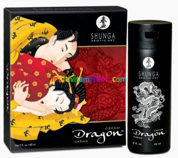 DRAGON Cream, Erekció elősegítő krém 60 ml - Shunga