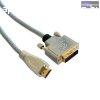 DVI-D dug-HDMI dug, szerelt kbel 1,5m