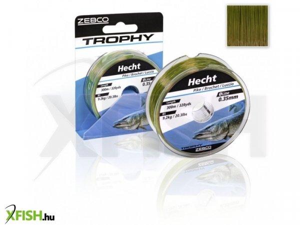 Zebco Trophy Csukázó monofil zsinór H: 300m 0,35mm 328yds 9,2kg / 20,3lbs
zöld