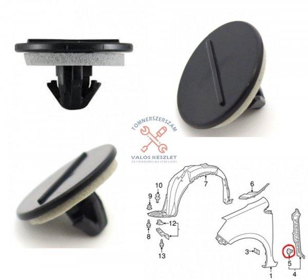 Patent Toyota kerékjárati dobbetét rögzítő (10 db)