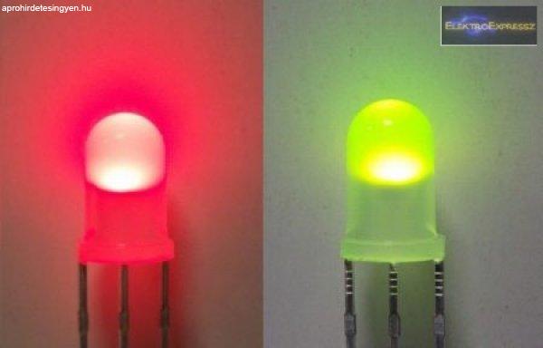 5mm piros-zöld LED