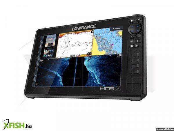 Lowrance HDS-12 Live GPS/halradar kombó, jeladó nélkül