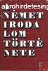 A NMET IRODALOM TRTNETE I-II.