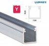 LED Alumnium Profil Magas fal [Y] Natr 2,02 mter
