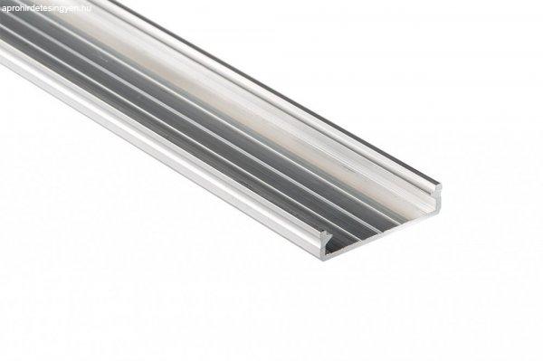 LED Alumínium Profil Széles [SOLIS] Natúr 2,02 méter