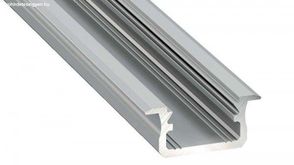 LED Alumínium Profil Beépíthető [B] Ezüst 2,02 méter