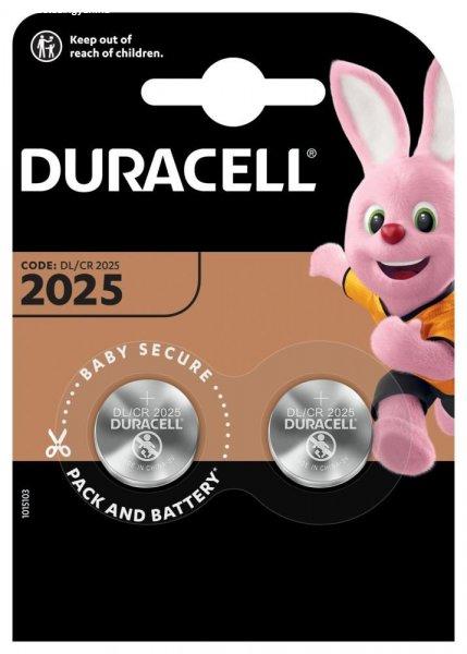 Duracell CR2025 lithium gombelem bliszteres/2