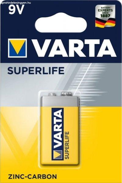 Varta Super Heavy Duty 9V-os féltartós elem (6F22) bl/1