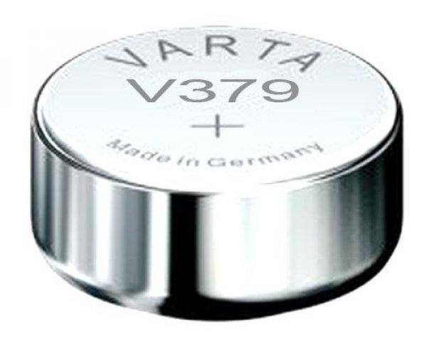 Varta V379 1,55V ezüst-oxid gombelem,SR63 bl/1