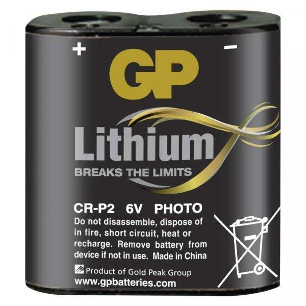 GP CR-P2 (223) 6V-os lithium fotó elem B1502