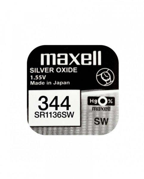 Maxell 344 ezüst-oxid gombelem (SR42,SR1136) 1,55V