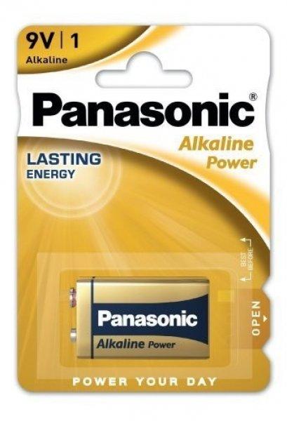 Panasonic ALKALINE Power 9V-os alkáli elem 6LR61 bl/1