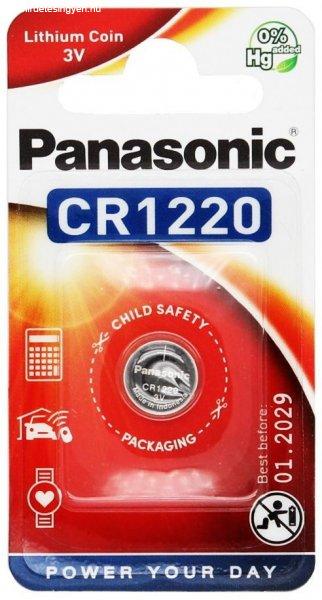 Panasonic CR1220 lithium elem 3V bl/1