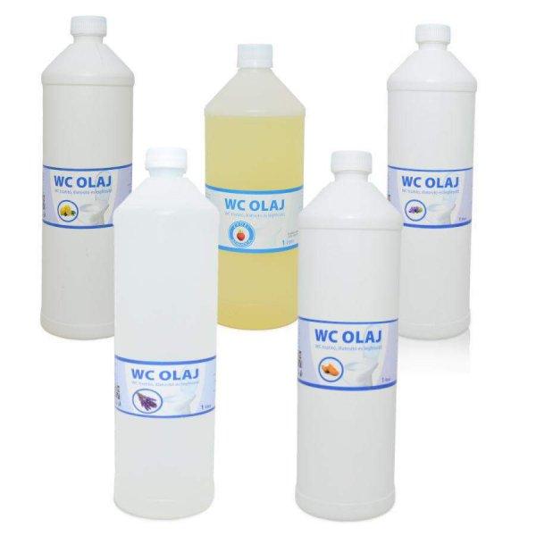 Cudy WC olaj utántöltő 1 liter (Virág 1 liter, Levendula 1 liter, Orchidea,
Illatos fürtike 1 liter, Sárgadinnye 1 liter, Erdei szamóca 1 liter, Citrom 1
liter)