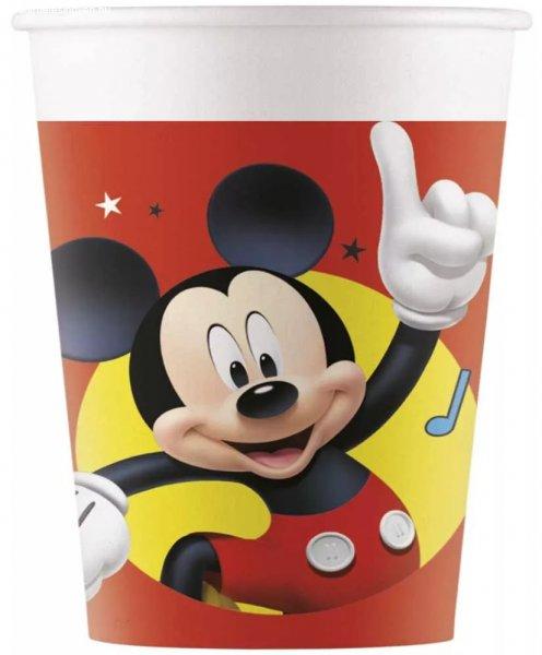 Disney Mickey papír parti pohár (8 db-os)