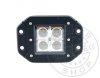 Bepthet munkalmpa 4 CREE LED-es (122x92mm) tert fny