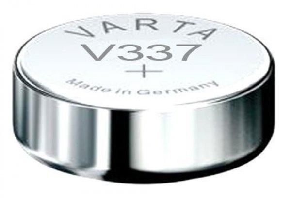 Varta V337 1,55V ezüst-oxid gombelem (SR41) bl/1