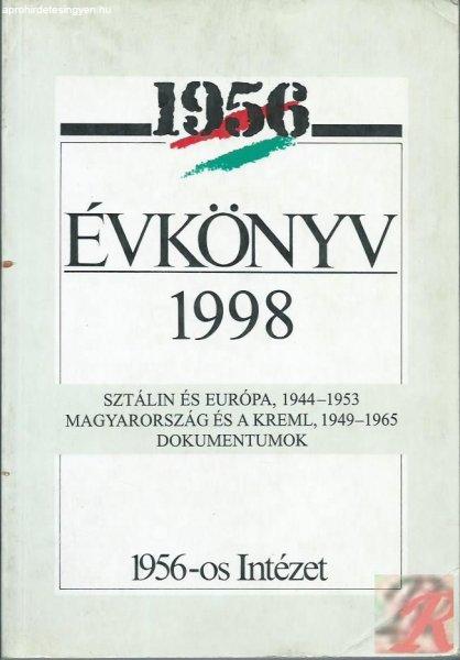 AZ 1956-OS INTÉZET ÉVKÖNYVE 1998