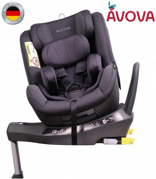 Avova Sperber-Fix I-Size 360° biztonsági gyerekülés 40-105 cm - Koala grey