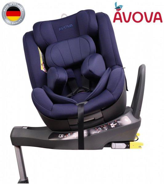 Avova Sperber-Fix I-Size 360° biztonsági gyerekülés 40-105 cm - Atlantic
blue 