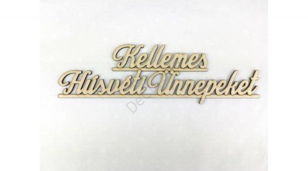 Fa "Kellemes Húsvéti Ünnepeket" felirat 25 cm