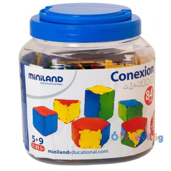 Építő játék 84 db-os Conexion Miniland