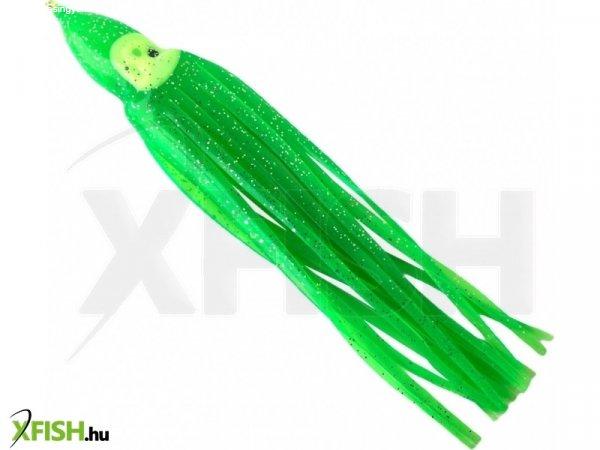 Czero Octopus harcsázó műcsali dark green glitter 14cm 3db/csomag