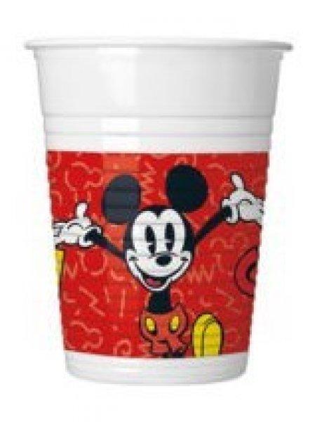 Disney Mickey parti pohár (8 db-os)