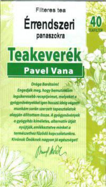 Pavel Vana tea Érrendszeri panaszokra (40 db)