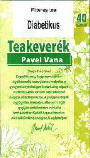 Pavel Vana tea DiaCare (40 db)