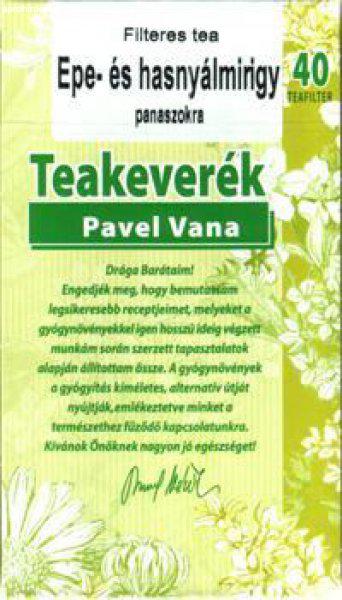 Pavel Vana tea Epe- és hasnyálmirigy panaszokra (40 db)