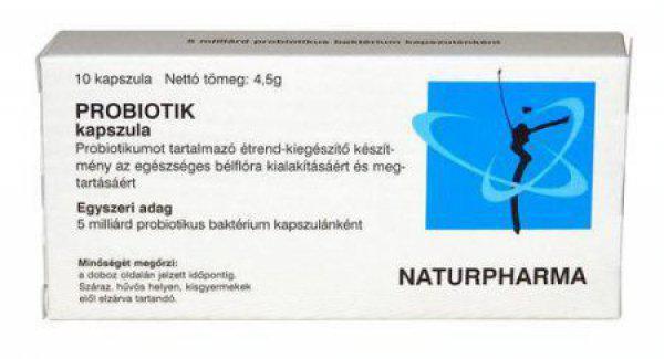 Naturpharma Probiplus kapszula (10 db) 