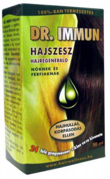 Dr. Immun 25 gyógynövényes hajcseppek hajhullás, korpásodás ellen (50 ml)