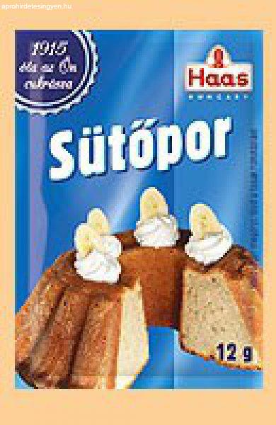 Haas Natural Sütőpor, gluténmentes (12 g)