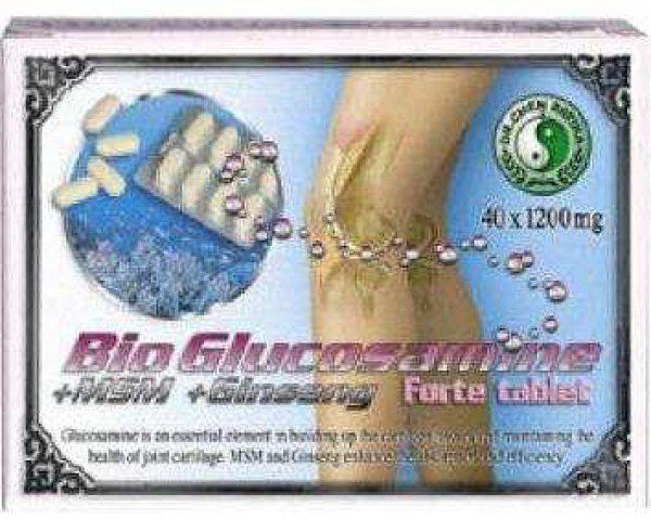Dr. Chen Bio Glucosamine+Msm+Ginseng forte tabletta (40 db)