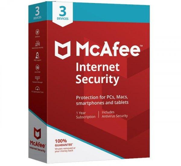 McAfee Internet Security 2020 - 3 User 1 year