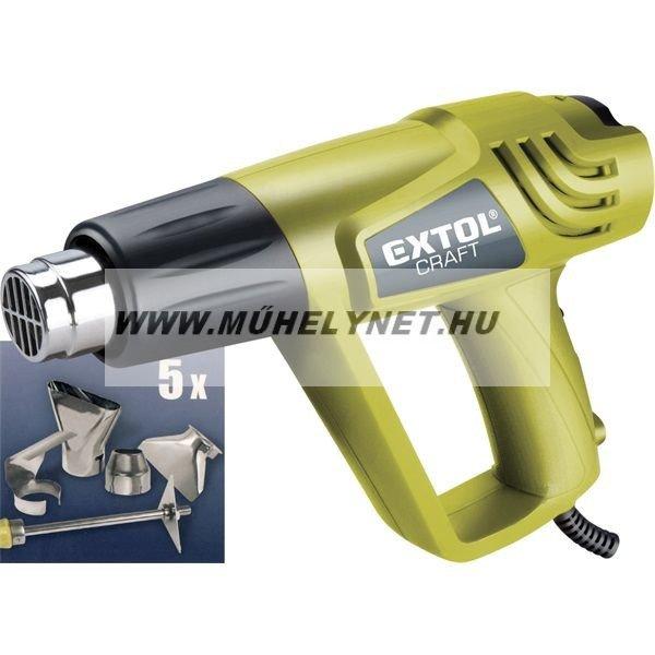 Hőlégfújó tartozékokkal Extol Craft 2000 W