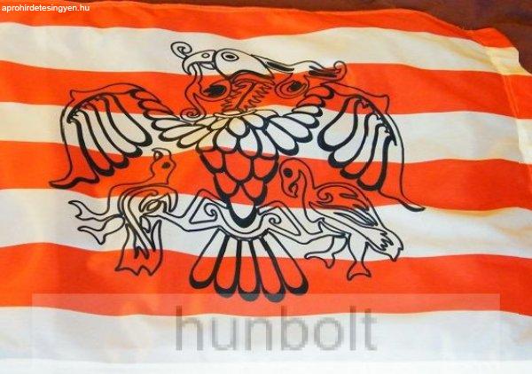 Árpád sávos fekete rakamazi zászló 60x90 cm