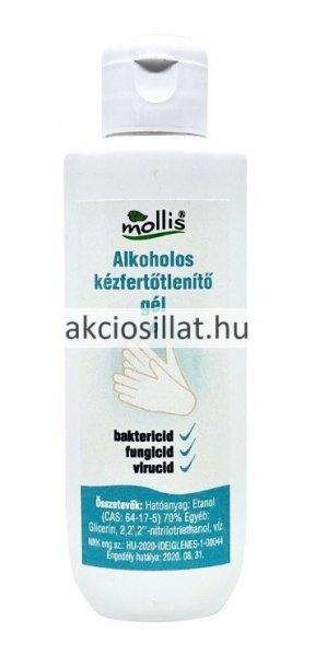 Mollis Alkoholos Kézfertőtlenítő Gél Baktericid, Fungicid, Virucid 125ml