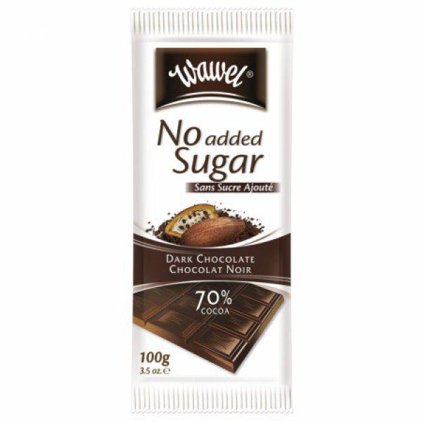 Wawel Hozzáadott cukor nélküli csokoládé, tejcsokoládé kókusszal (100 g)